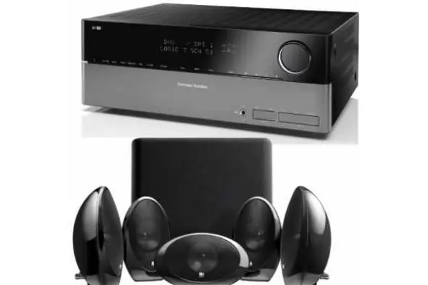 Ocasión Especial Sistema de Cine en Casa Harman Kardon AVR155 + KEF KHT1005.2