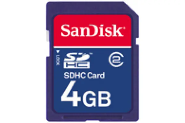 Tarjeta de Memoria Sandisk SDHC 4GB Precio Rebajado