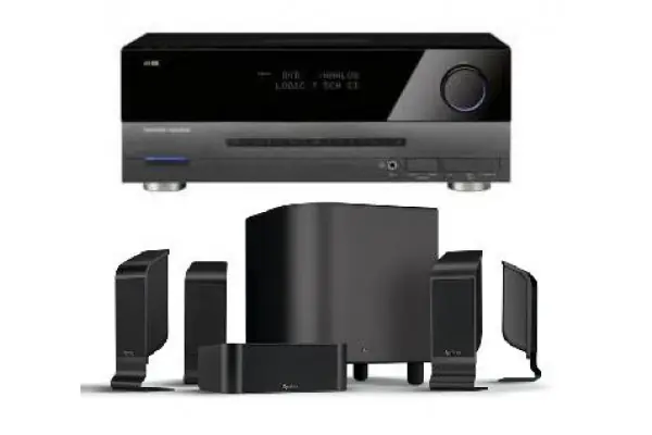 Entrega Rápida Sistema Cine en Casa Harman Kardon AVR142 + INFINITY TSS800CHR