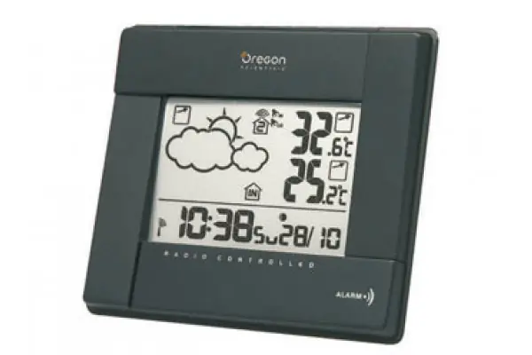 Oferta Limitada Estación Meteorológica Oregon BAR386 Negra