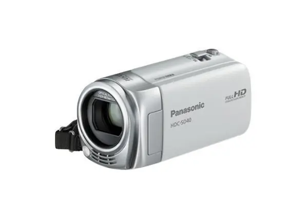 Videocámara Panasonic HDCSD40EW Blanca No Te Lo Pierdas