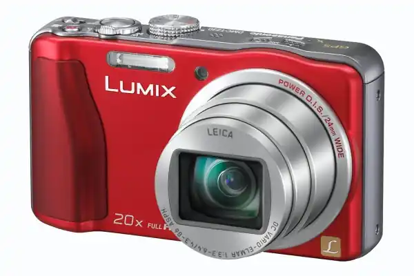 Última Versión Cámara Panasonic DMCTZ30 Roja + Funda + Tarjeta 8GB