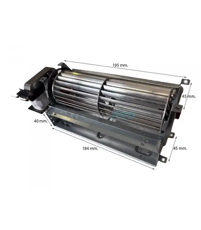 VENTILADOR TANGENCIAL UNIVERSAL 25W 28FR010 Económico