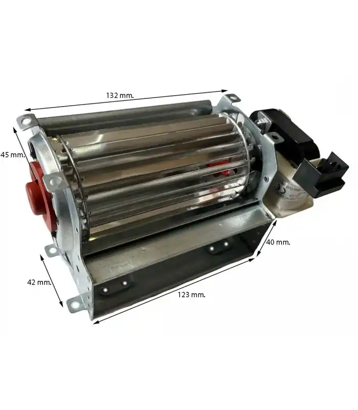 VENTILADOR FRIGORIFICO GIRO DERECHA TANGENCIAL, BOCA INTERIOR 120 mm. 28FR013 Certificado