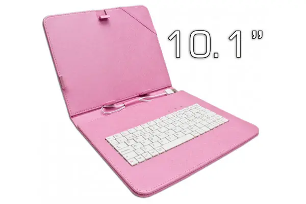 Liquidación Funda Tablet Teclado 10.1" Rosa