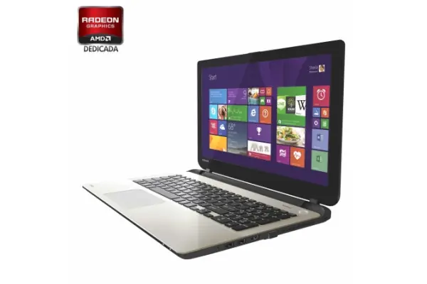 Envío Inmediato Portatil Toshiba Satellite L50-b-1nt - I3-4005u 1.7ghz - 4gb - 500gb - Rad R7 M260 2gb - 15.6" Hd Led - Dvd+-rw - Hdmi - Vga - Bt - W8.1 64bits