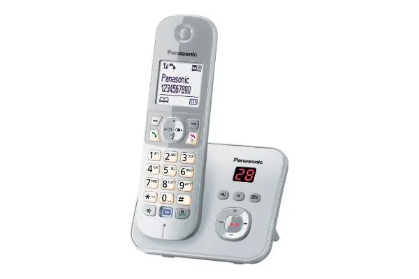 Teléfono Panasonic KX-TG6821 Negro Favorito De Clientes