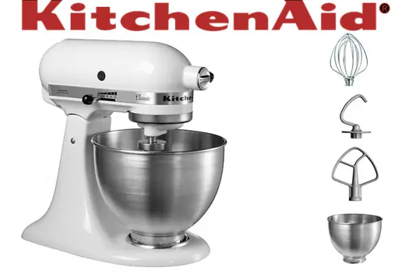 Más Vendido ROBOT K45SSEWH CLASSIC 4,28L BLANCO KITCHENAID K45SSEWH