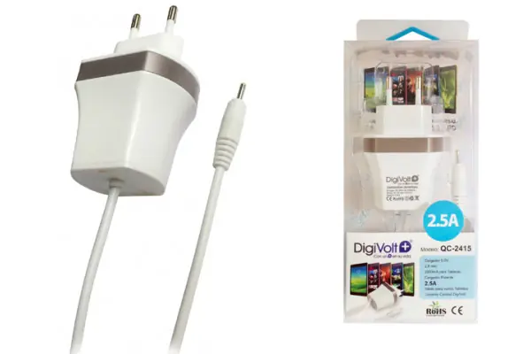 Marca Reconocida Cargador Universal Tablets QC2415 Digivolt