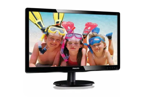 Monitor Led Multimedia Philips 200v4lab2 - 19.5"/49.5cm Fhd - 1600x900 - 60hz - 5ms - 10m 1 - 200cd/m2 - Vga - Dvi-d - 2x2w - Negro Oferta