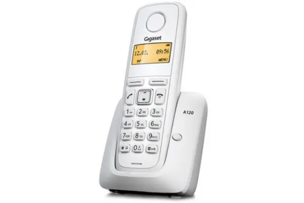 Telefono Dect Siemens Gigaset A120 Blanco Ordena Ya