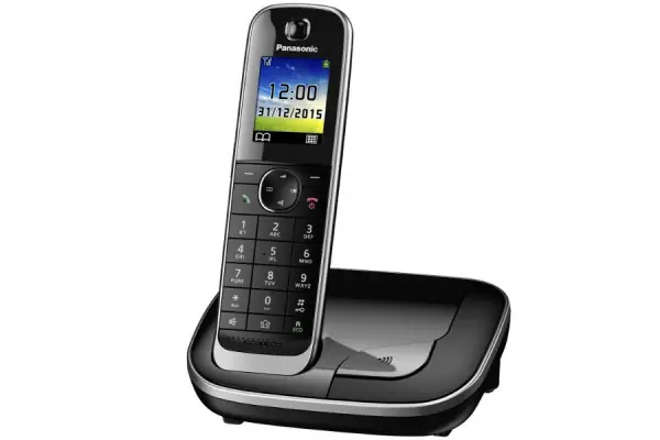 Teléfono Panasonic KX-TGJ310SPB Negro Pago Seguro