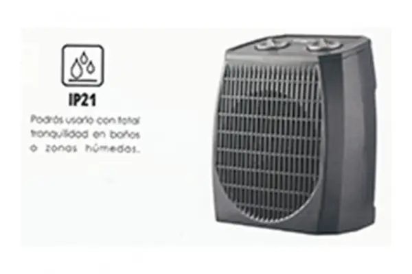 TERMOVENTILADOR TIP21-2000 BASTILIPO TIP212000 Devolución Gratuita