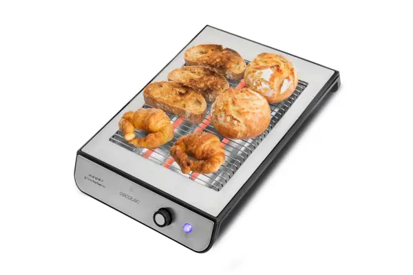 Tostadora Cecotec Turbo EasyToast Inox Liquidación