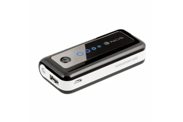 Bateria Externa Universal Ngs Powerpump 5000 - 5000mah - Linterna - Usb Ocasión Especial