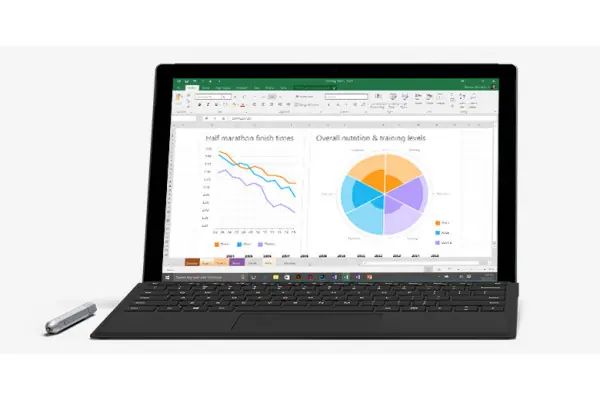 Microsoft Surface Pro 4, M, 4GB, 128GB SSD, 12.3" touch, W10Pro, Silver, 2Y+ Type Cover Negro + Docking + Office 365 Imprescindible (Must-Have)