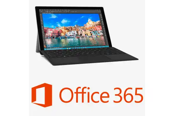 Imprescindible (Must-Have) Microsoft Surface Pro 4, i7,16GB, 256GB SSD, 12.3" touch, W10Pro, Silver, 2Y+ Type Cover Negro + Office 365