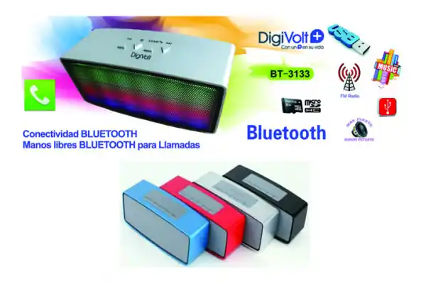 Altavoz Bluetooth Digivolt BT-3133 Compra Hoy