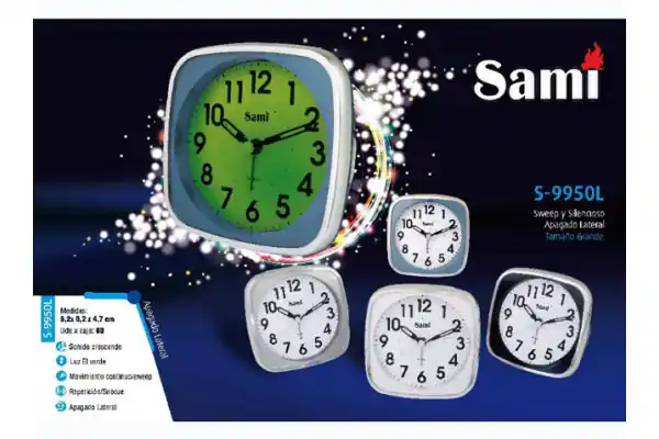 Envío Exprés Despertador Sami S9950L