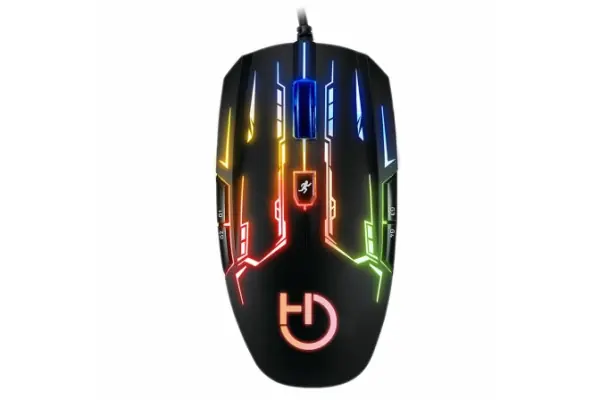 Precio Económico Raton Hiditec Gaming Gx20 GMO010000 - Sensor Optico - 500-4000dpi - Iluminacion Automatizada - Acel. Max. 20g - Ergonomico - Usb