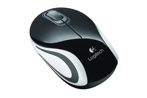 Certificado Raton Optico Inalambrico Mini Logitech M187 2.4GHZ Nano Receptor Usb Negro
