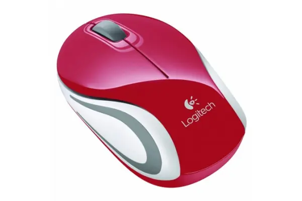 Devolución Gratuita Raton Optico Inalambrico Mini Logitech M187 2.4GHZ Nano Receptor Usb Rojo