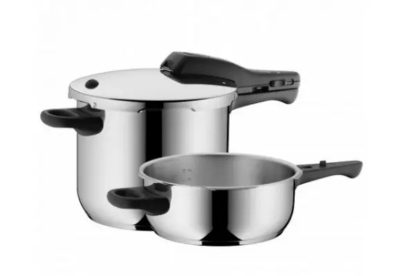 Set de Ollas Rápidas WMF Perfect 6.5L y 3L Precio De Oferta