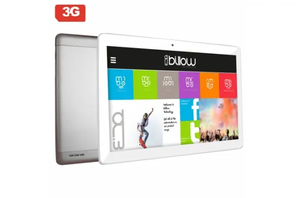 Compra Hoy Tablet Con 3g Billow X103 Plata - Qc - 16GB - 1GB Ram - 10.1"/25.65cm Ips 1280x800 - Android 7 - Cam 5/8mp - Gps - Radio - 5000mah
