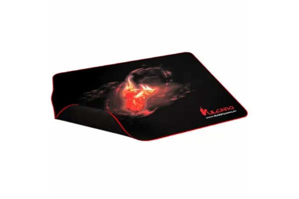 Oferta De Temporada Alfombrilla Mars Gaming Vulcano MMPVU1 - Superficie 380x280 Nanotextil - Base Caucho - Borde Reforzado