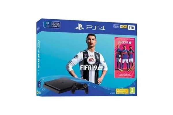 Descuento Consola Sony Ps4 Slim 1TB + Fifa 19
