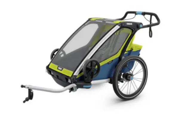 Gran Oferta Remolque para Niños Thule Chariot Sport 2 TH10201016 Lima/Azul