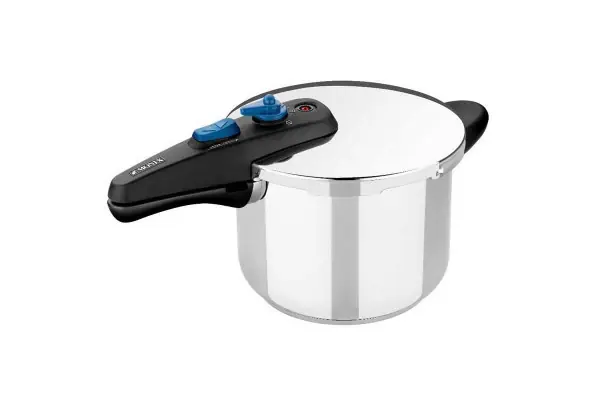 Oferta OLLA A PRESIÓN RAPIDA VELOCE MONIX M570003 - Ø22CM - 7L - TAPA ACERO INOXIDABLE - CUATRO SISTEMAS DE SEGURIDAD