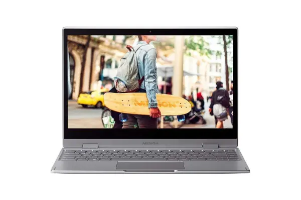 PORTÁTIL MEDION AKOYA S4401 MD61852 - W10 PRO - I7-8550U 1.8GHZ - 8GB - 256GB SSD - 14‘/35.5CM TÁCTIL FHD PLEGABLE 360º - TITÁN GREY Ordenar Ahora Mismo