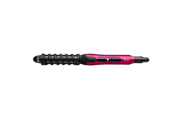 Compra Hoy MOLDEADORA PARA EL PELO SOLAC MD7404 TOURMALINE STYLER - RECUBRIMIENTO CERÁMICO - CONTROL TEMPERATURA 5 NIVELES - DIÁMETRO 26MM - PUNTA FRÍA