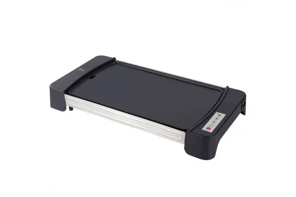 Plancha Para Asar Jata Gr2600 - 2600W - 460*280Mm Superficie - Recubrimiento Antiadherente Libre Pfoa - Bandeja Salsera - Asas Toque Frío Pago Seguro