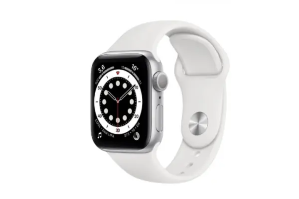 Más Vendido Apple Watch Series 6/ Gps/ 40Mm/ Caja De Aluminio En Plata/ Correa Deportiva Blanca
