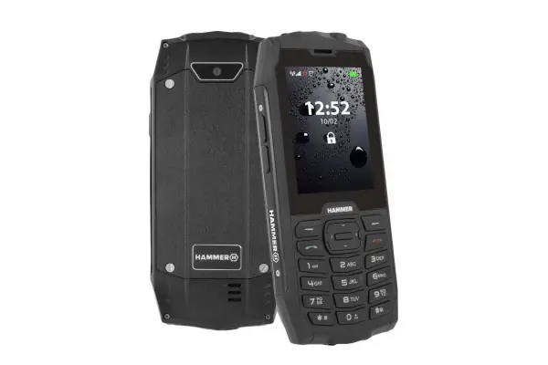 Teléfono Móvil Ruggerizado Hammer 4/ Negro Favorito De Clientes