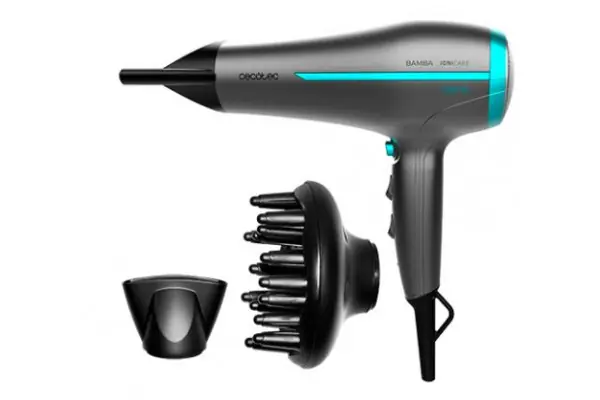 Precio Rebajado Secador de Pelo Cecotec BAMBA IONICARE 5200 AURA BLACK