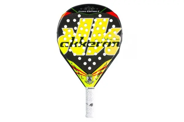 Certificado Pala De Pádel Akkeron Fénix Carbón Edition Legacy 20/ Negra Y Amarilla