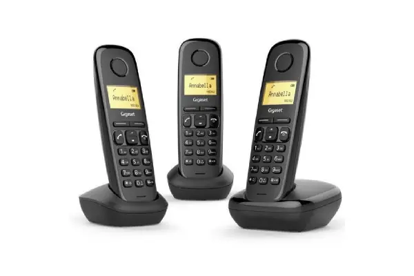 Teléfono Inalámbrico Gigaset A170 Pack Trio/ Negro Precio Reducido