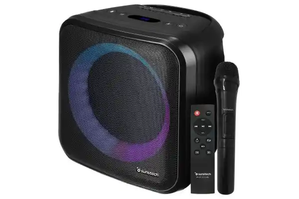 Marca Reconocida Altavoz Con Bluetooth Sunstech Musclecube/ 20W/ 1.0