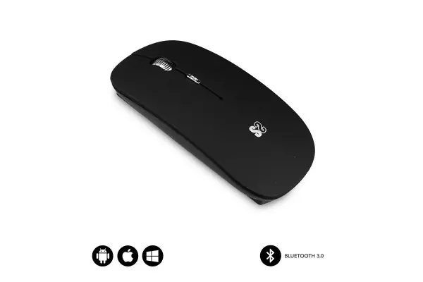 Devolución Gratuita Ratón Inalámbrico Por Bluetooth Subblim Flat/ Hasta 1600 Dpi
