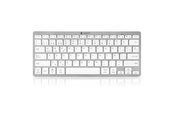 Oferta Limitada Teclado Compacto Inalámbrico Por Bluetooth Subblim Dynamic Compact/ Plata