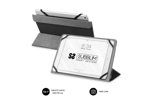 Funda Subblim Freecam Para Tablets De 10.1‘/ Negra Oferta