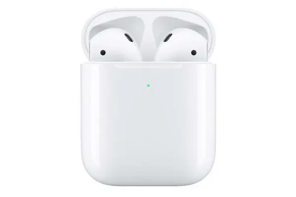 Últimas Unidades Auriculares Bluetooth Apple Airpods V2 Con Estuche De Carga Inalámbrica