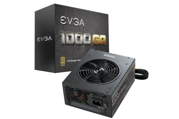 Fuente De Alimentación Evga 1000 Gq/ 1000W/ Ventilador 13.5Cm/ 80 Plus Gold Envío Inmediato