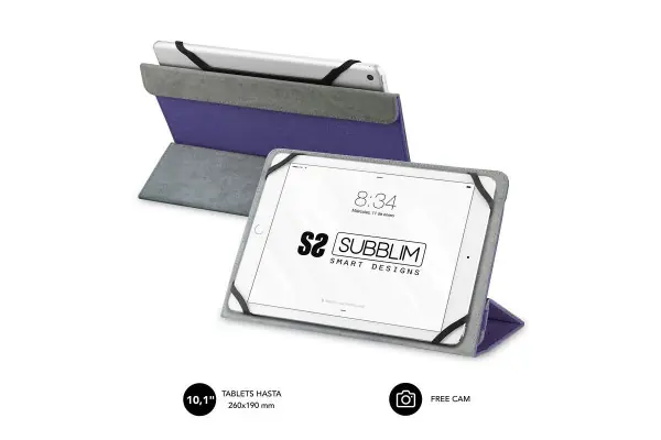 Funda Subblim Freecam Para Tablets De 10.1" Purpura Pago Seguro