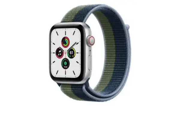 Última Versión Apple Watch Se MKT03TY/A Gps Cellular 44 Mm Correa Loop Deportiva Azul Abismo Verde Musgo
