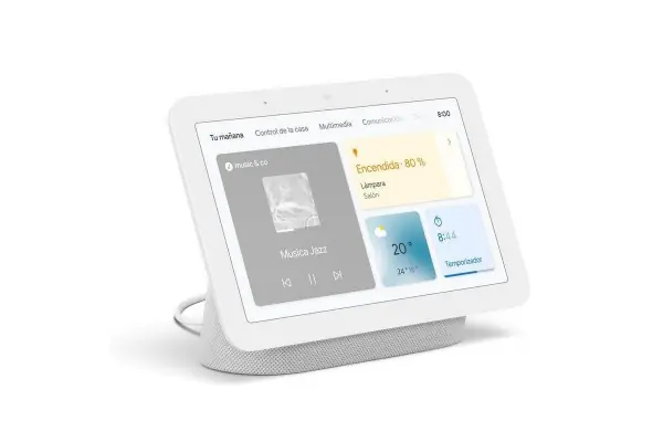 Novedad Altavoz Inteligente Google Nest Hub (2ª Generación) Tiza