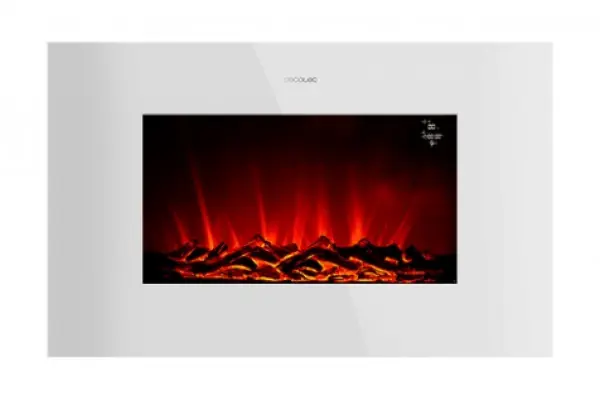 Chimenea eléctrica Cecotec ReadyWarm 3590 Flames Connected White Ordena Ya